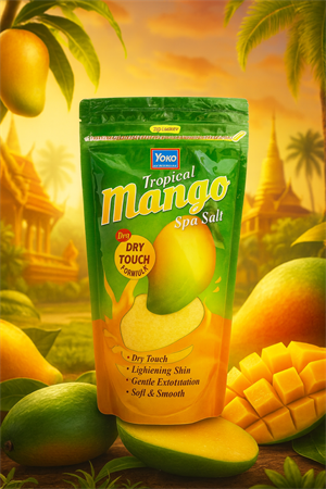 Скраб для тела солевой YOKO Манго 300гр (Таиланд) 00-00029584