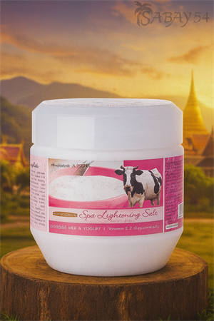 Скраб солевой с Вит С и Е, Молоко и Йогурт 700гр CAREBEAU (Таиланд) 00-00032848