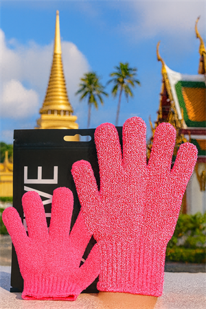 Набор перчатка массаж Антицелюллит эффект WOW-гладкости 13*17см 2шт (Китай) 235849211