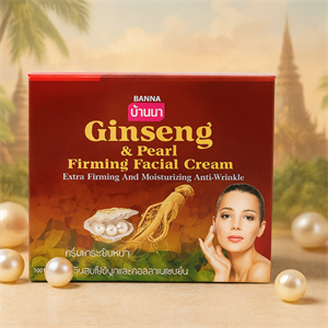 Крем для лица омолаживающий с Женьшенем и Жемчугом BANNA 100мл (Таиланд) 00-00026632