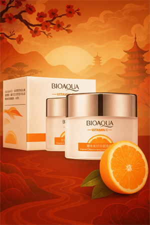 Крем для лица увлажняющий с витамином С BIOAQUA 50гр (Китай) 00-00031530