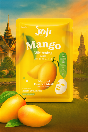 Маска для лица тканевая Отбеливающя с Манго JOJI 30гр (Таиланд) 00-00032220