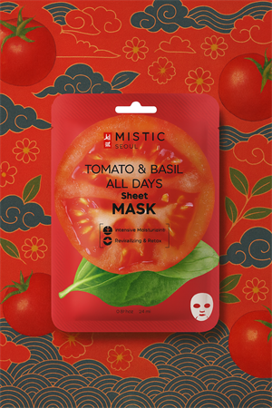 Тканевая маска с экстрактами томата и базилика MISTIC 24мл. (Корея) m-zePt7nhCBtAevu-tKmK3