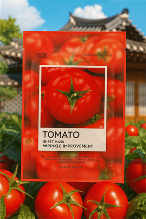 Тканевая маска для лица с экстрактом томата TENZERO 25мл. (Корея) 8UEeNO5OhACEb4OOBTcH00