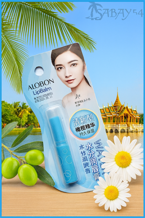 Бальзам для губ ОЛИВА+РОМАШКА ALOBON 2,6гр (Китай) 00-00028737