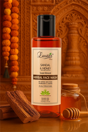 Гель для умывания с маслом сандалового дерева и медом 110 мл. LUSTER (Индия) 67L7KLL9j210kPG5KQ6dr3