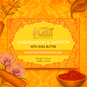 Мыло Сандал и Шафран, масло Ши 125 гр. KAI ESSENTIALS (Индия) hGYg-SbYjqhK0OvEUJiOv1