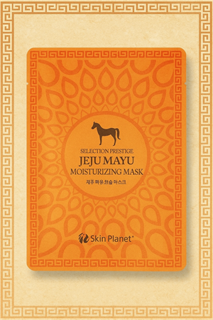 Тканевая маска для лица Увлажнение, питание с ЛОШАДИНЫМ ЖИРОМ 25мл SKIN PLANET (Корея) 235849065