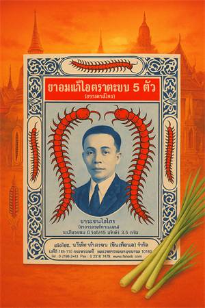 Интенсивные тайские шарики от кашля и боли в горле Takabb 34 шарика (Лемонграсс в пакетиках) 500102