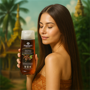 Шампунь для волос Мыльный орех (против зуда, перхоти, для роста) KHAOKHO 185мл (Таиланд) 00-00032355