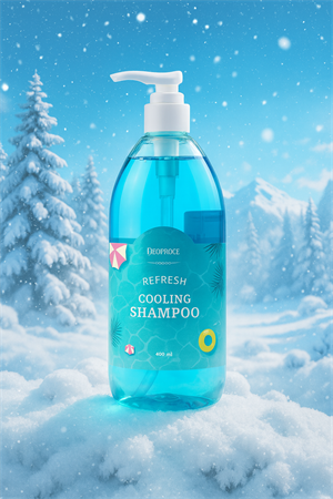 Освежающий шампунь для волос с охлаждающим эффектом 400мл DEOPROCE (Корея) -SB18pprixwIUszQy827O0