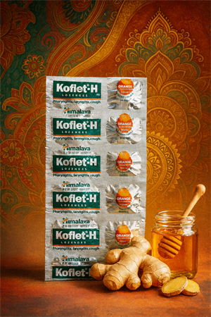 Леденцы от кашля Кофлет Хималая с апельсином и медом 6шт. (Индия) n2EWAnoRgMzgMj4AyqkSf0