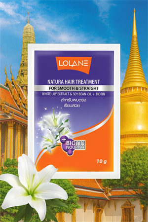 Маска для волос Lolane Natura с экстрактом БЕЛОЙ ЛИЛИИ (пробник) 10 гр 00-00025913