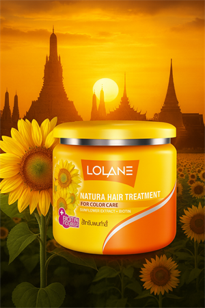 Маска для окрашеных волос с экстрактом подсолнечника 250мл "Natura Lolane" 00-00028144