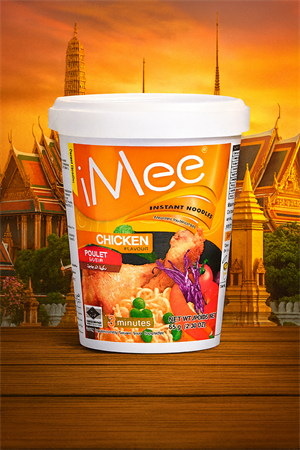 Лапша б/п со вкусом Курицы "IMee" 65гр (Таиланд) 00-00032269