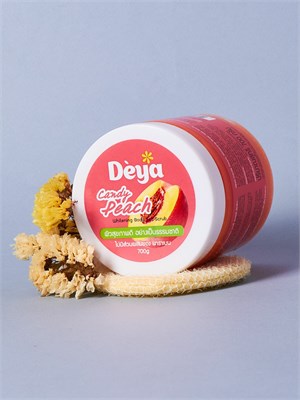 Скраб для тела солевой DEYA Персик 700гр. (Таиланд) 81736