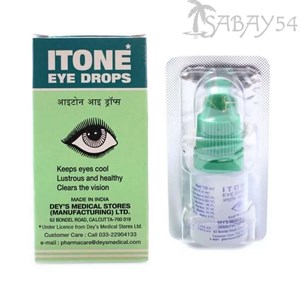 Капли для глаз "ITONE" 10мл (Индия) - фото 6000