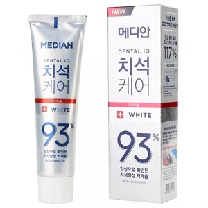 Отбеливающая зубная паста с Цеолитом 120мл MEDIAN DENTAL IQ 93% (Корея) - фото 6345