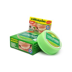 Тайская зубная паста Supaporn с борнеолом и камфорой, 25г - фото 6538
