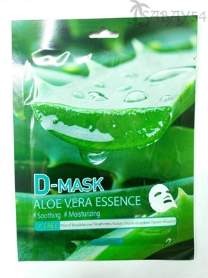 Тканевая маска с Алое-эссенцией D-Mask 7-free (Корея) - фото 6638
