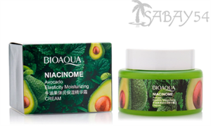 !!АКЦИЯ Крем для лица увлажняющий с экстрактом АВОКАДО BIOAQUA 50гр (Китай) 00-00029952