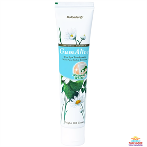 Зубная паста органическая Kolbadent Gum Alive Fresh 20гр (Таиланд) 00-00031009 - фото 7292
