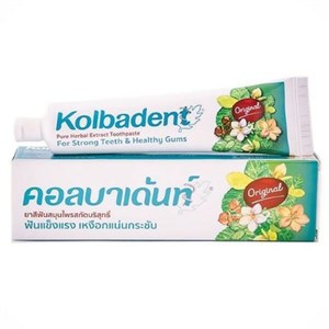 Зубная паста органическая 35гр Kolbadent Herbal (Таиланд) - фото 7293