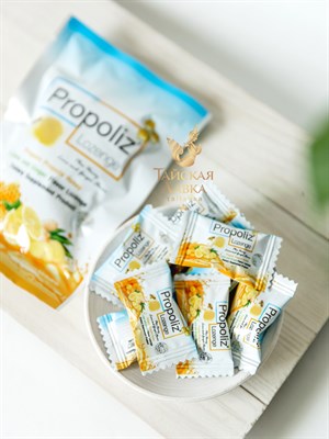 Пастилки от боли в горле с прополисом Propoliz (Таиланд) 00-00031040 - фото 7360