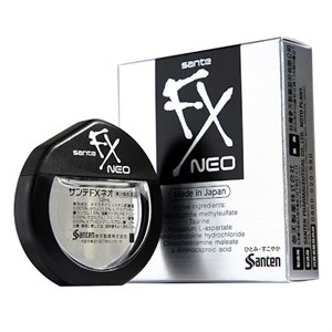 Капли глазные, содержат 6 активных компонентов (тонизирующие) Sante FX Neo 12мл (Япония) - фото 7616