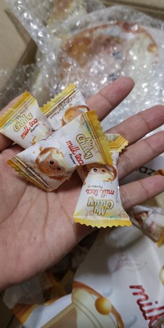 Жевательные конфеты МОЛОЧНЫЙ ЧАЙ 10 шт.(Тайланд) - фото 7810