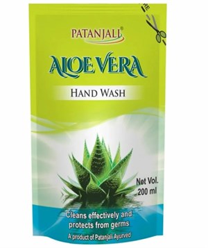 Жидкое Увлажняющее Травяное мыло для рук АЛОЕ ВЕРА 200мл PATANJALI (Индия) 235849033 - фото 9641
