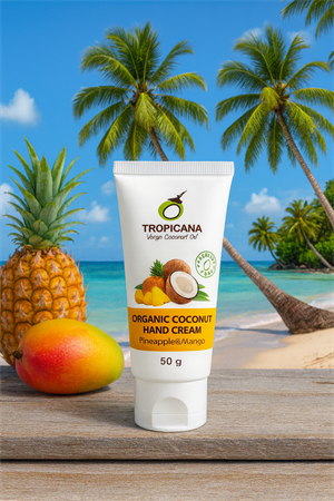 Крем для рук "Кокосовая терапия" Ананас+Манго 50гр Tropicana (Таиланд) 50Y3kgBjjdfLAeJSIfRs70