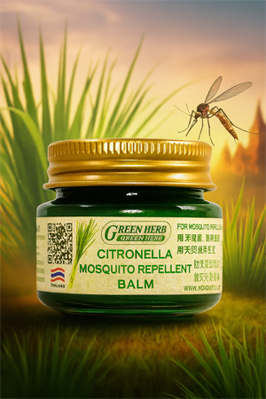 Бальзам от Укусов с Цитронеллой Green Herb 20гр (Таиланд) 00-00028389 - фото 9817