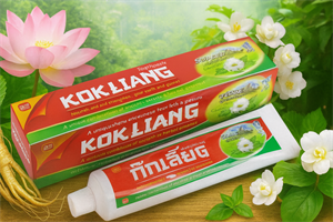 Безсульфатная отбеливающая зубная паста KOKLIANG 160гр (Таиланд) 00-00025330