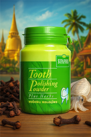 Зубной порошок на целебных травах в банке "Супапорн" 90гр (Таиланд) 00-00025624