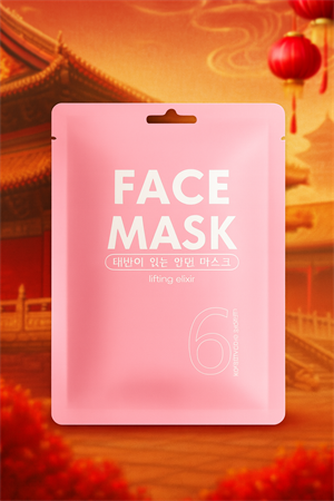 Маска тканевая для лица Антивозрастная с овечьей плацентой TAIYAN 30мл, Китай 235848967