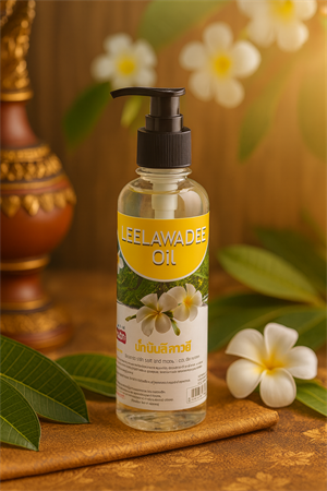 Масло массажное с ПЛЮМЕРИЕЙ (Лилавади) BANNA 250мл дозатор (Таиланд) 00-00027818