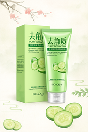 Пилинг для лица Разглаживающий с экстрактом ОГУРЦА BIOAQUA 120гр (Китай) 235849163