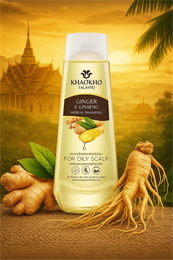 Шампунь для волос Имбирь и Женьшень KHAOKHO 330мл (Таиланд) 00-00032518
