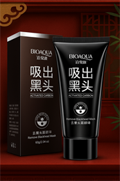 Маска-пленка для лица черная BIOAQUA 60гр (Китай) 00-00031513