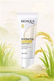 Пенка для лица с экстрактом Риса BIOAQUA 100гр (Китай) 00-00031540