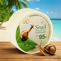 Увлажняющий гель с Муцином улитки 95% 300мл FOOD&HOLIC (Корея) daSjztkjgIfNZLCD5XGt93