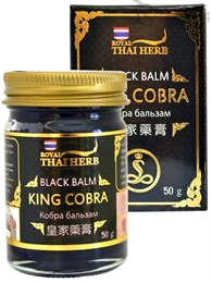 Бальзам с ядом Кобры 50 гр черный Thai Herb 00-00030285