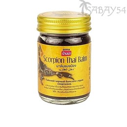 Тайский бальзам с ядом Скорпиона 50гр, BANNA (воспаление суставов, укреп костей)