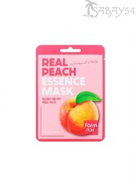 Тканевая маска для лица с экстрактом ПЕРСИКА 23мл Farm stay (Корея)