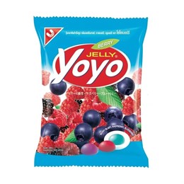Конфеты желейные с натуральным соком YOYO "Ягодный микс" 80г