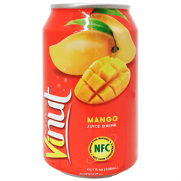 Напиток VINUT со вкусом Манго ж/б 330 мл, Вьетнам