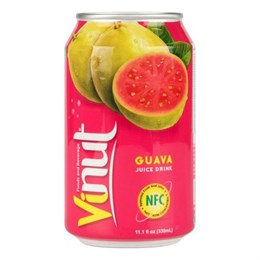 Напиток VINUT сокосодерж Гуава ж/б 330 мл, Вьетнам