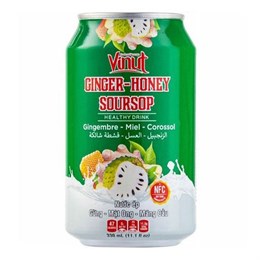 Напиток VINUT сокосодерж Сметанное яблоко ж/б 330 мл, Вьетнам