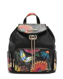 Рюкзак NICKOLE LEE 16766 BUTTER FLOWER BLACK (Китай) 00-00032583